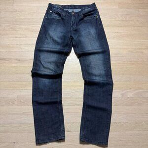 Black Bull Men's Dark Wash Stretch Jeans 31x34 Low Rise